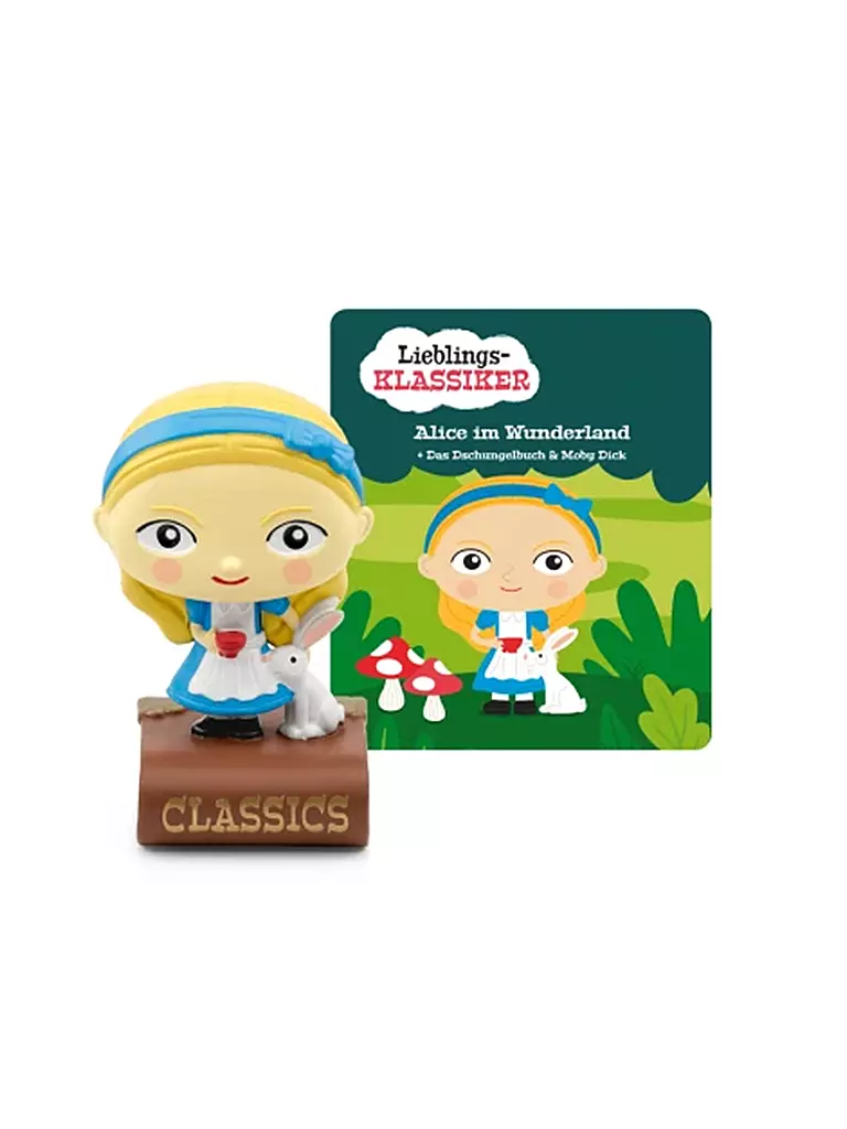 TONIES | Figurine audio - Alice au pays des merveilles et deux autres classiques | keine Farbe