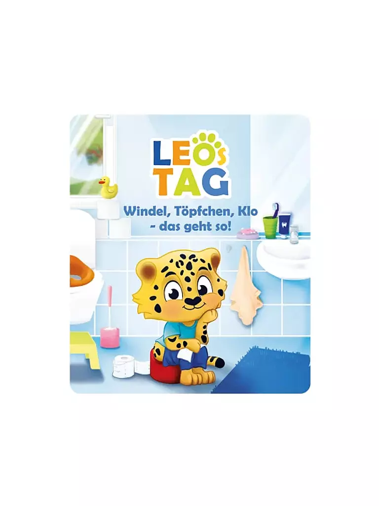 TONIES | Figurine audio - Couche, pot, toilettes - voilà comment ça marche ! Le jour de Léo | 