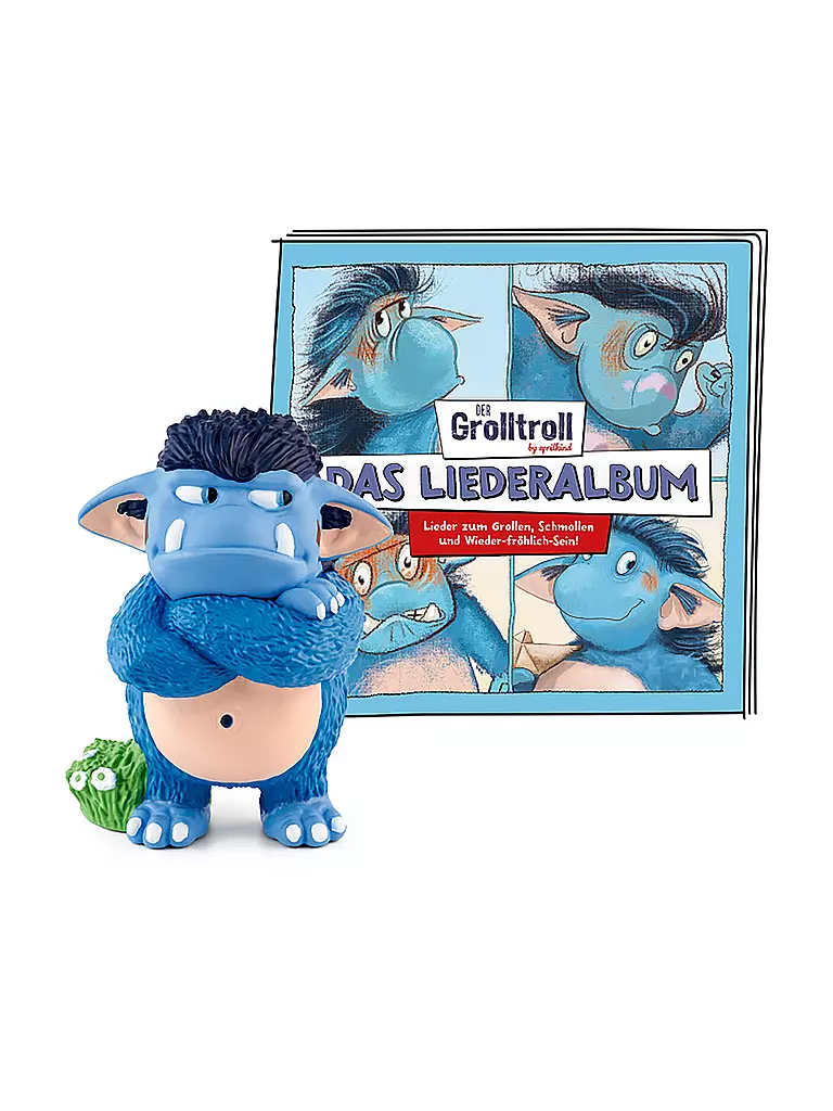 TONIES | Figurine audio - Der Grolltroll - L'album de chansons | keine Farbe