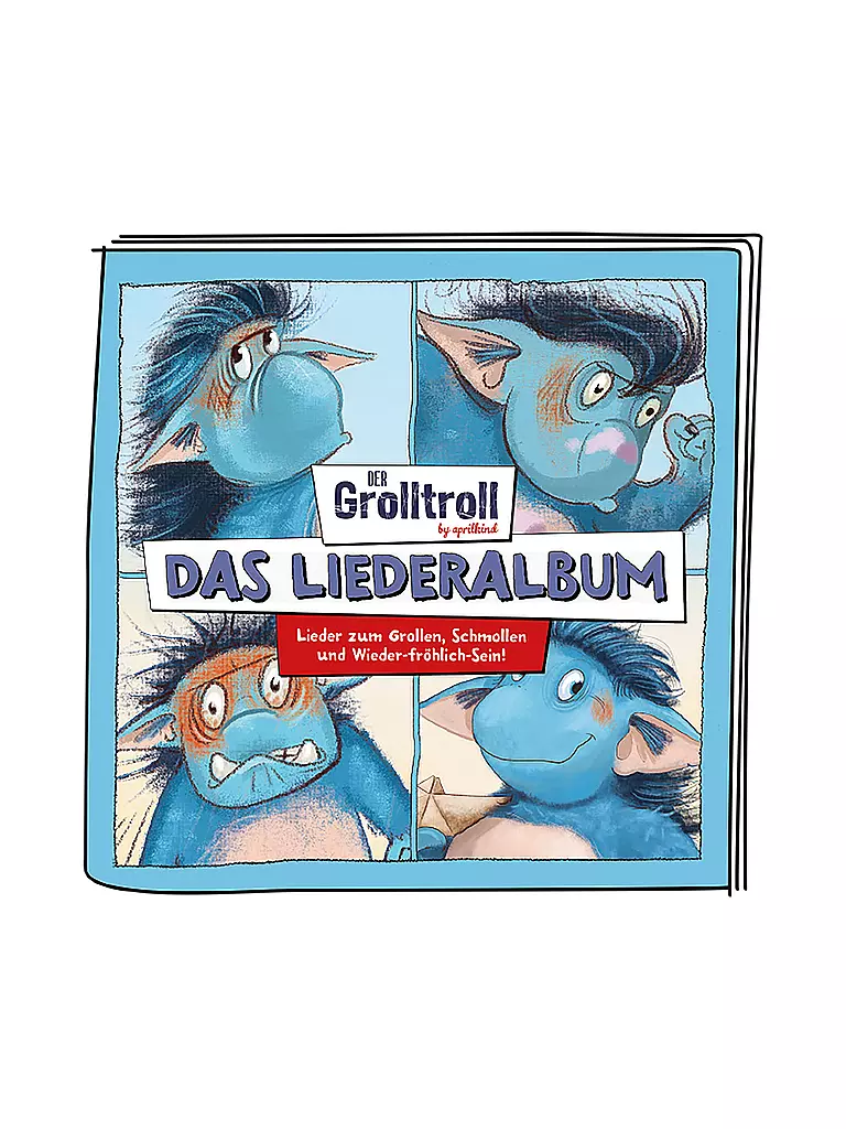 TONIES | Figurine audio - Der Grolltroll - L'album de chansons | 