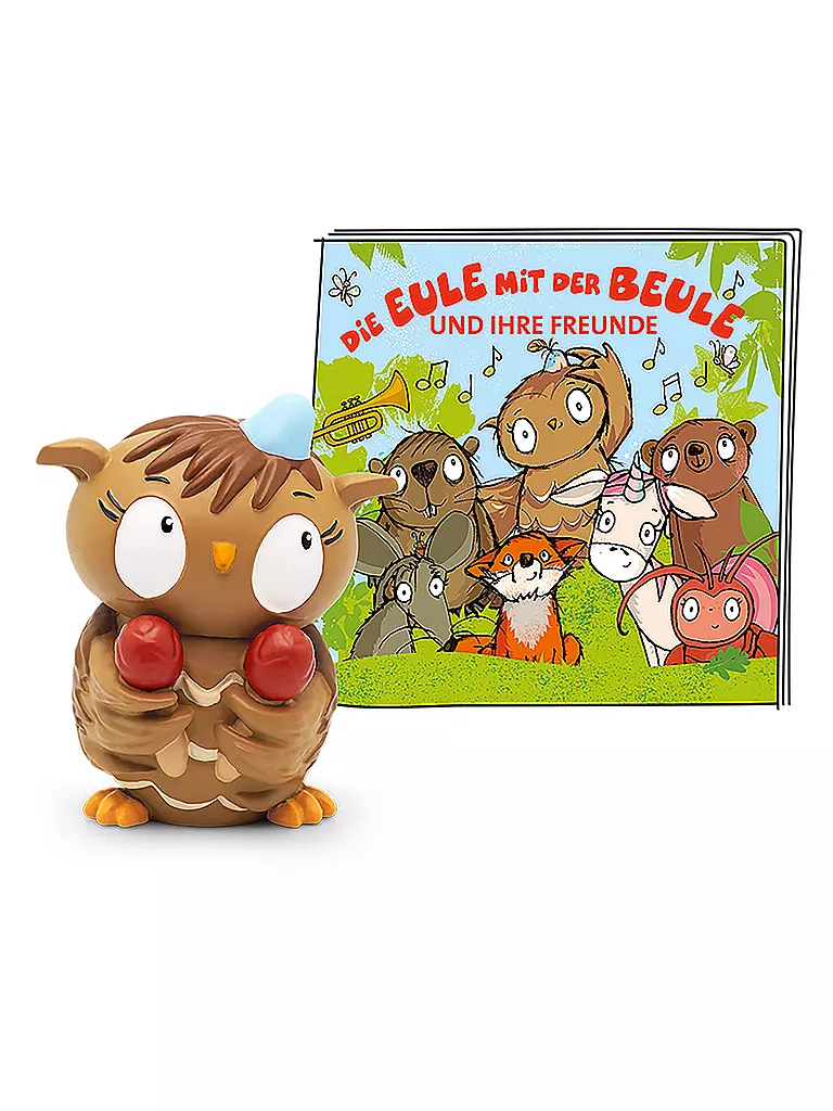 TONIES | Figurine audio - Die Eule mit der Beule und ihre Freunde - Album de chansons | Aucune couleur