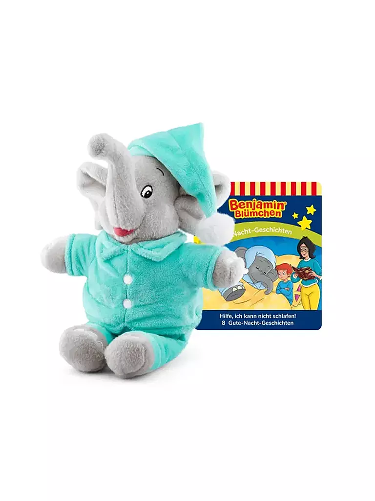 TONIES | Figurine audio - Histoires du soir - Benjamin Blümchen en peluche | Aucune couleur