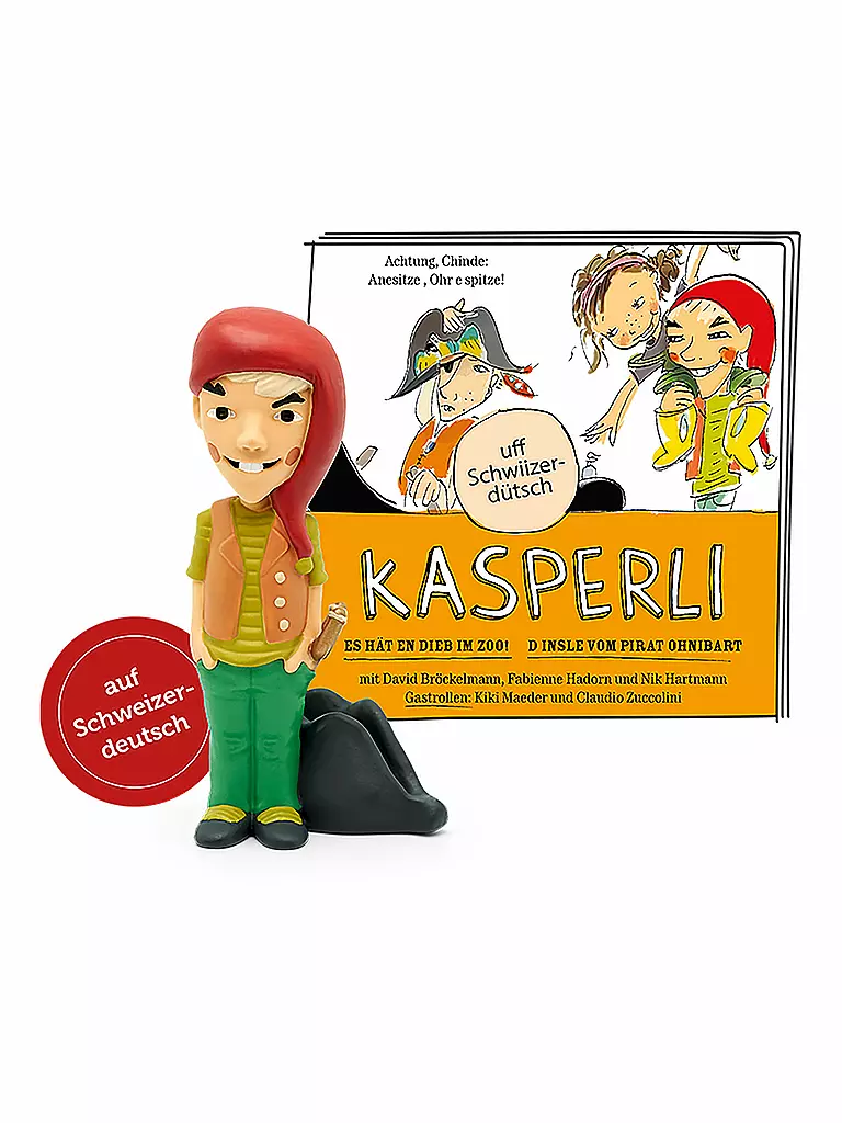TONIES | Figurine audio - Kasperli au zoo / Pirate Ohnibart | Aucune couleur