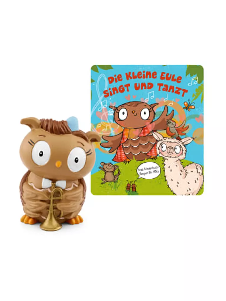 TONIES | Figurine audio - La petite chouette chante et danse - Le 2e album de chansons | Aucune couleur