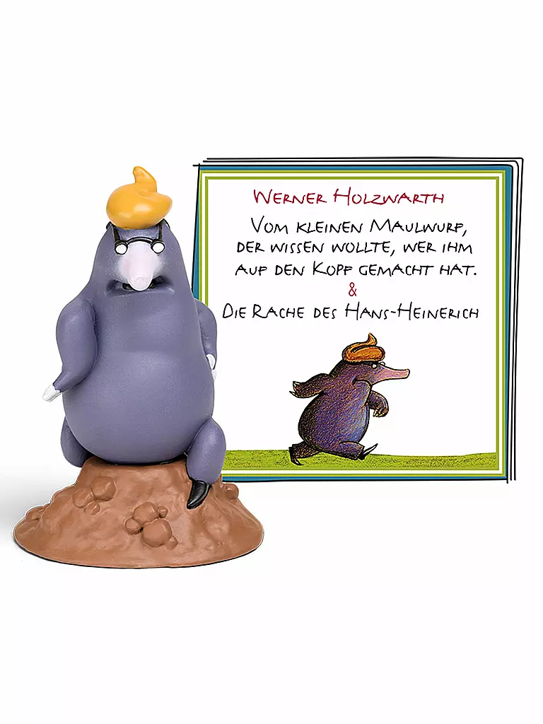 TONIES | Figurine audio - La taupe - Qui m'a fait sur la tête | Aucune couleur