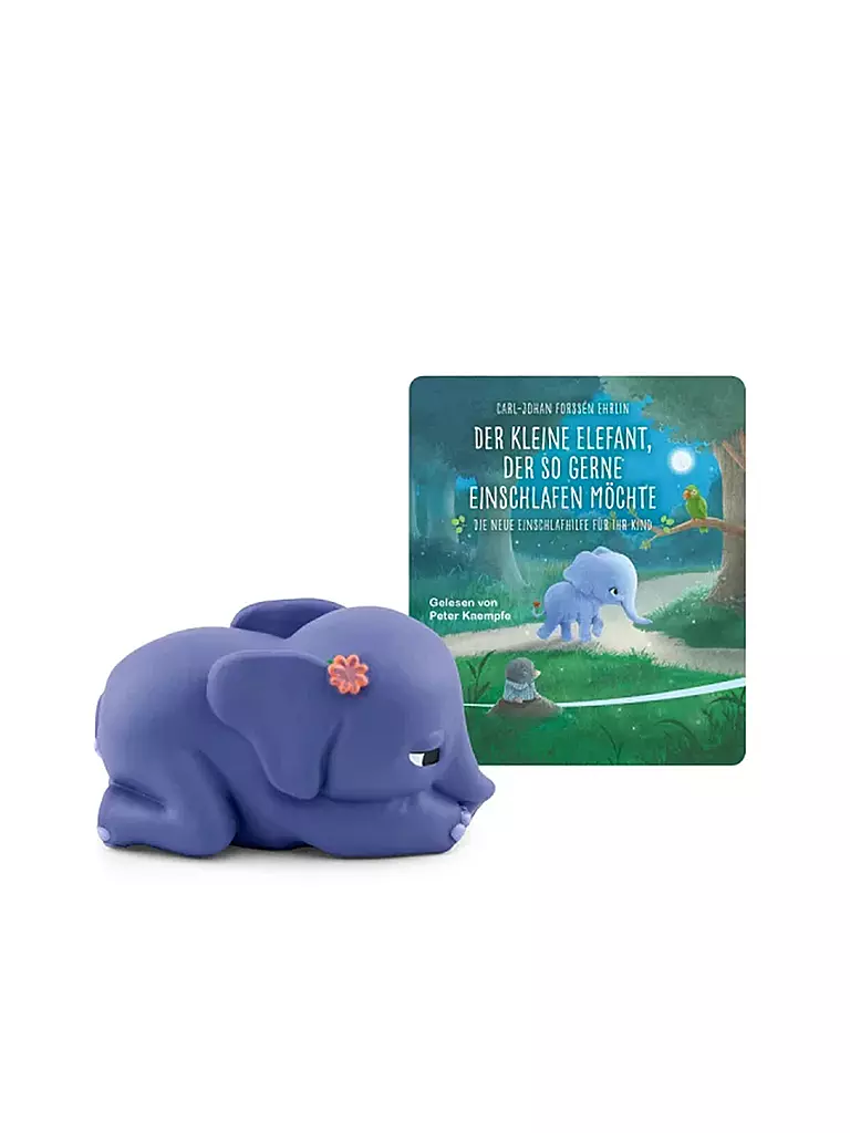 TONIES | Figurine audio - Le petit éléphant qui voulait tellement s'endormir | Aucune couleur