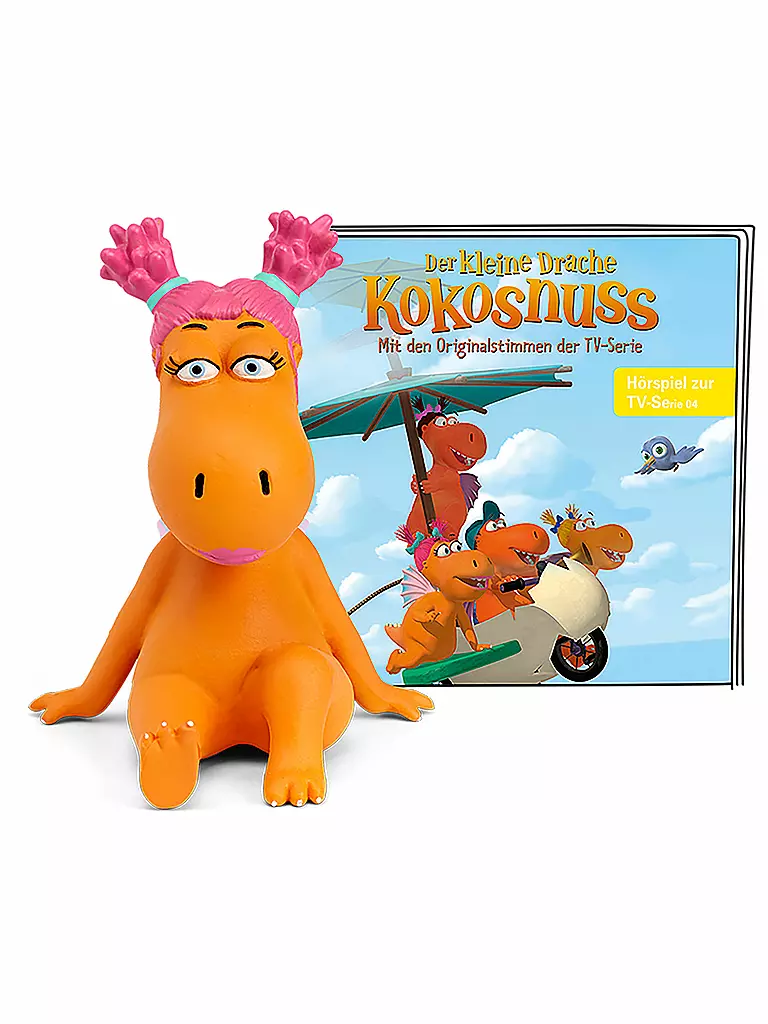 TONIES | Figurine audio - Le petit dragon Noix de coco - Pièce radiophonique de la série télévisée 04 | Aucune couleur