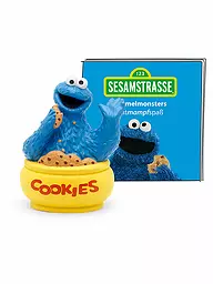 TONIES | Figurine audio - Le plaisir de grignoter de Cookie Monster de Sesame Street | Aucune couleur