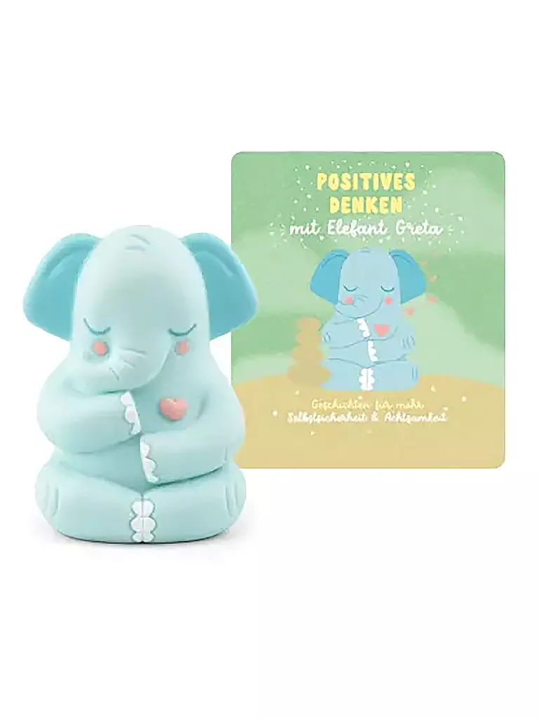TONIES | Figurine audio - Pensée positive avec l'éléphant Greta | bunt