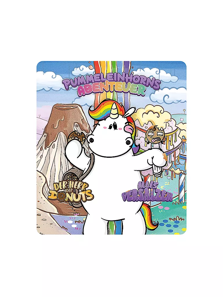 TONIES | Figurine audio - Pummel & Friends - Das Pummeleinhorn : Le seigneur des donuts & Tout est salé | Aucune couleur