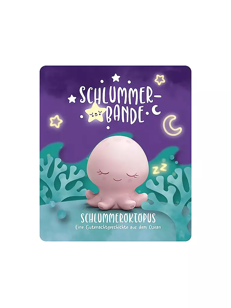 TONIES | Figurine audio - Schlummeroktopus - Histoire du soir de l'océan | Multicolore