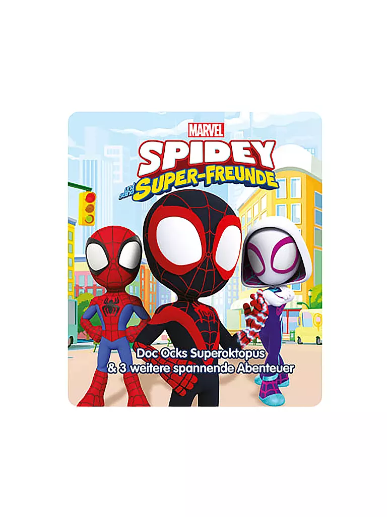 TONIES | Figurine audio - Spidey et ses super-amis Superoktopus | Aucune couleur