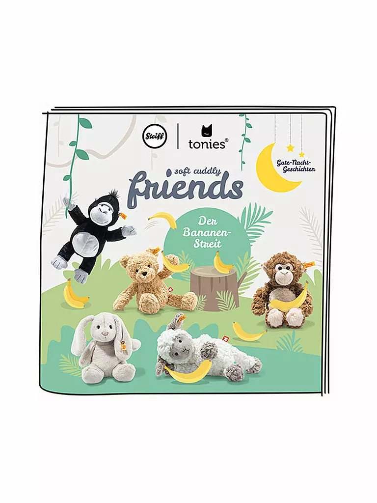 TONIES | Figurine audio - Steiff Soft Cuddly Friends avec pièce radiophonique Jimmy Bär | Aucune couleur