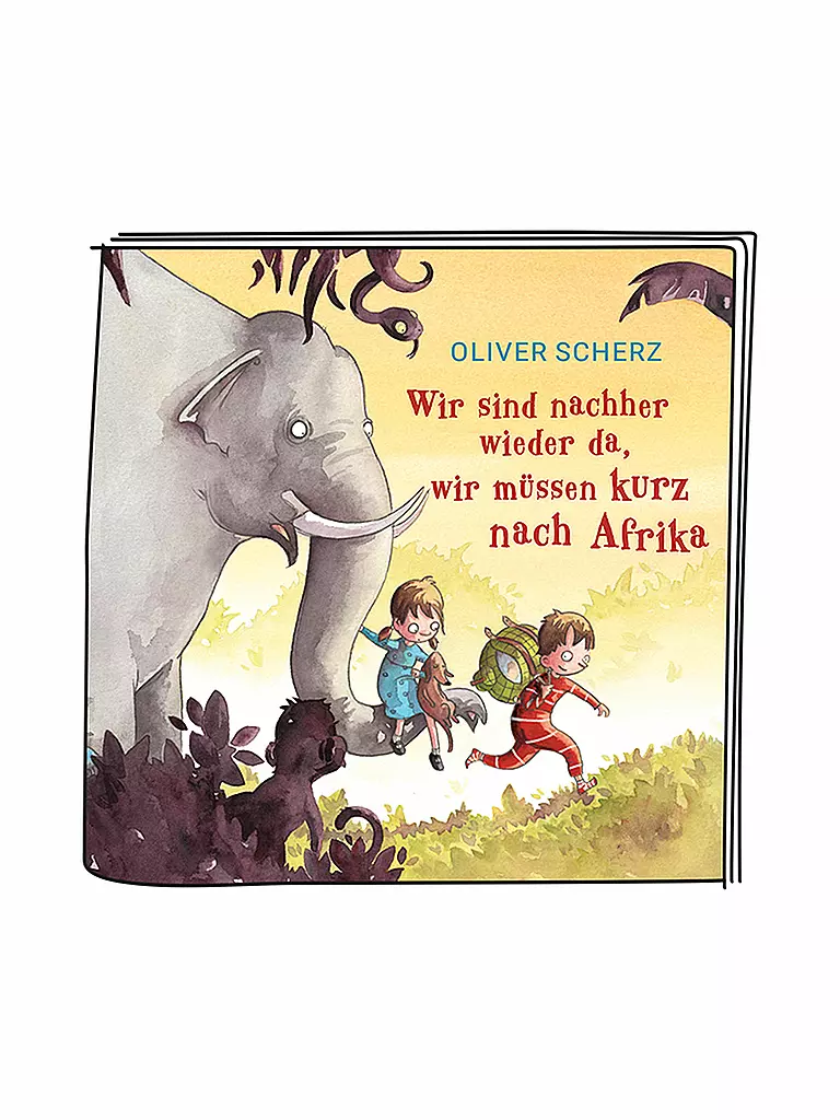 TONIES | Figurine audio - Wir sind nachher wieder da, wir müssen kurz nach Afrika | Aucune couleur