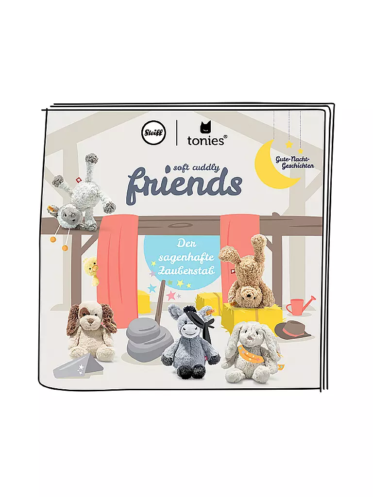 TONIES | Hörfigur - Steiff Soft Cuddly Friends mit Hörspiel Dinkie Esel | Aucune couleur