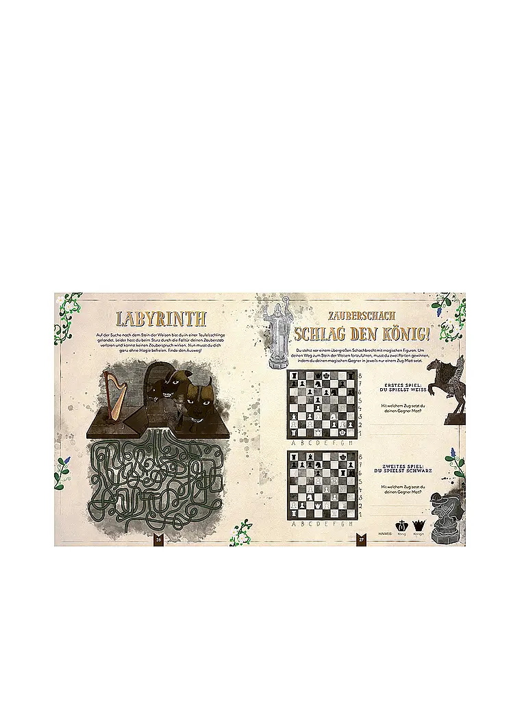 TOPP / FRECH VERLAG | Livre - Le livre d'énigmes cinématographiques non officiel pour les fans de Potter. Plus de 100 énigmes, quiz et casse-têtes sur les succès du cinéma Hart, Marisa Hart, Lillian | Multicolore