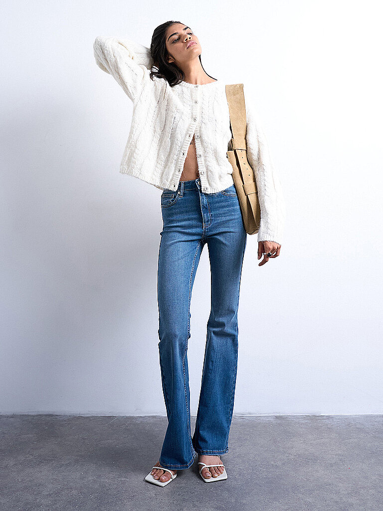 Jeans Coupe Évasée TSJAMIE bleu 34/L32