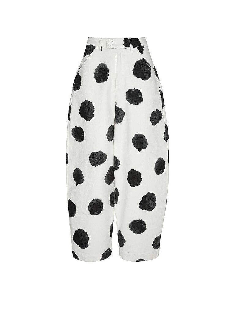 Pantalon Jambe Courbée TSYARA crème 34