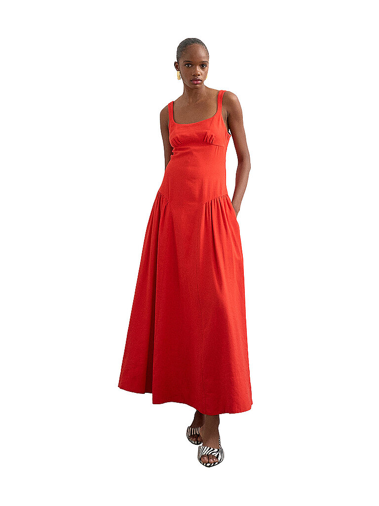 Maxi-robe TSVIOLA rouge 40