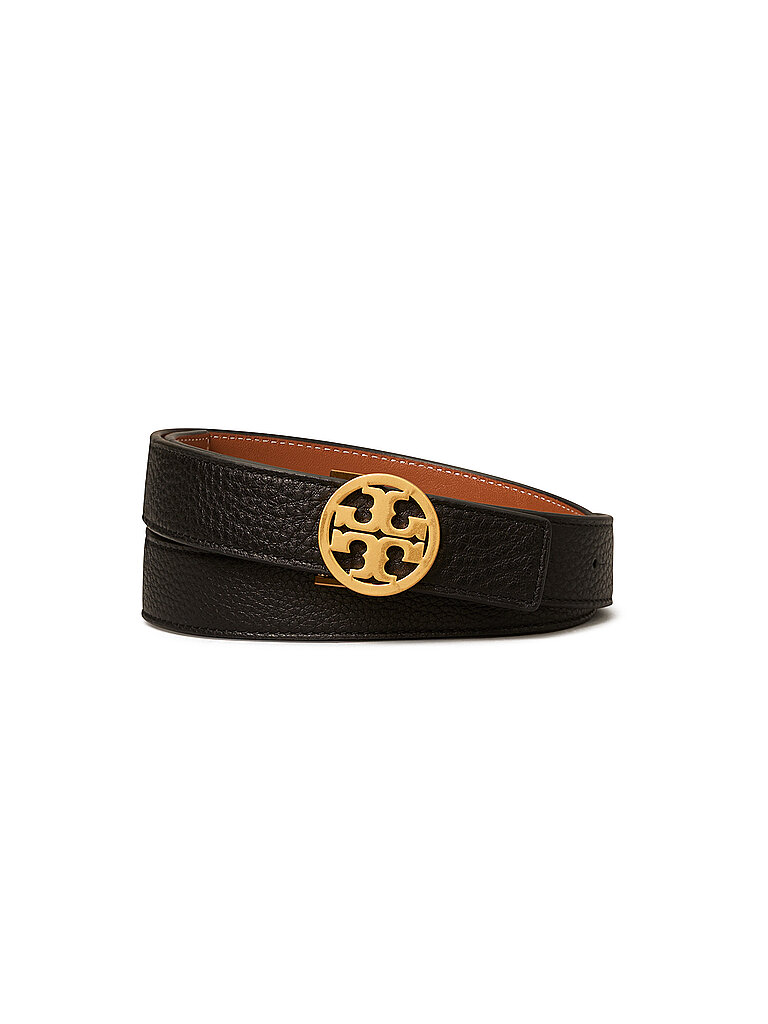 Ceinture réversible en cuir MILLER noir XS