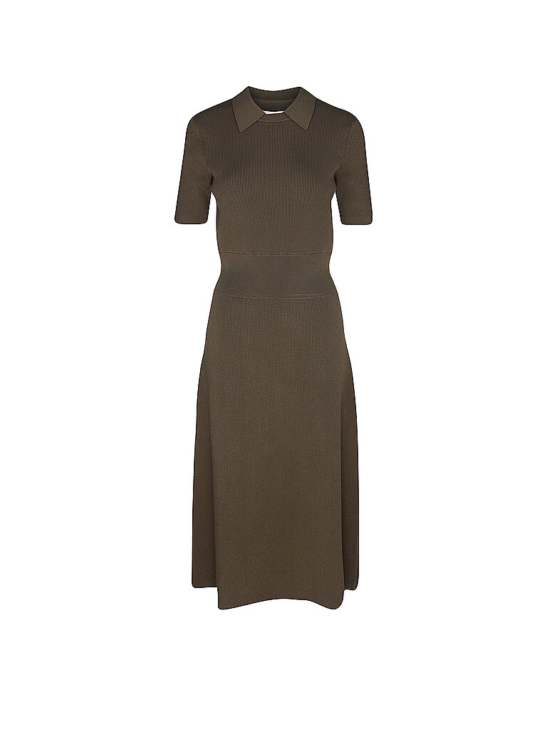 Robe midi vert foncé S