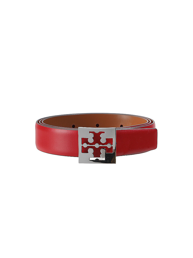 Nom du produit: Ceinture en cuir SQUARE LOGO marron S