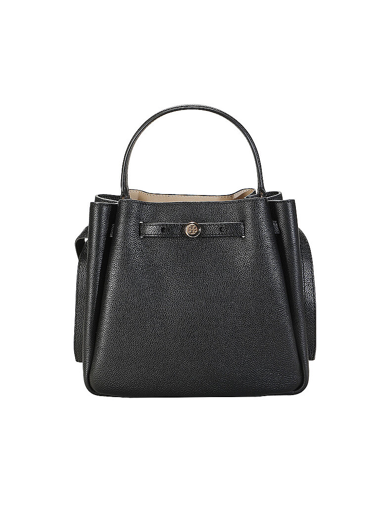 Sac en cuir - Sac seau ROMY noir