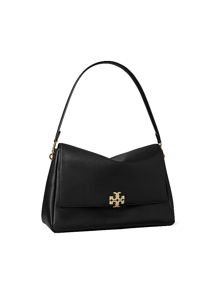 Sac en cuir - Sac à bandoulière CHARLIE Large noir
