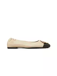 TORY BURCH | Ballerinas CLAIRE CAP TOE | Crème