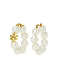 TORY BURCH | Boucles d'oreilles KIRA PEARL HOOP | Or