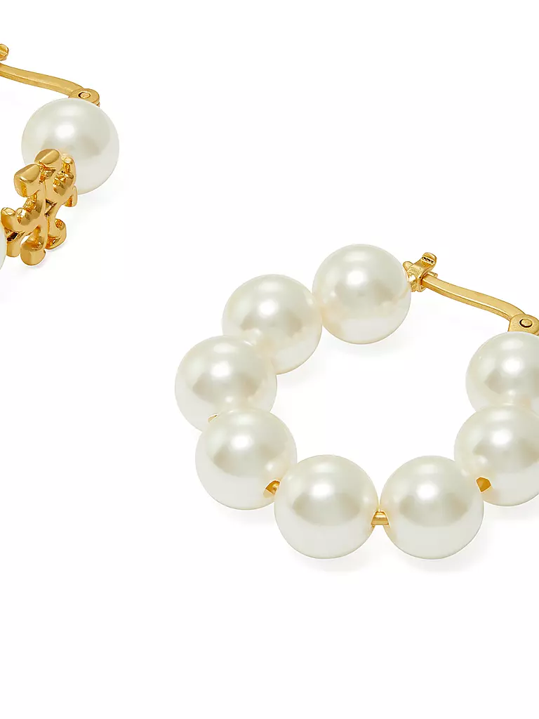 TORY BURCH | Boucles d'oreilles KIRA PEARL HOOP |