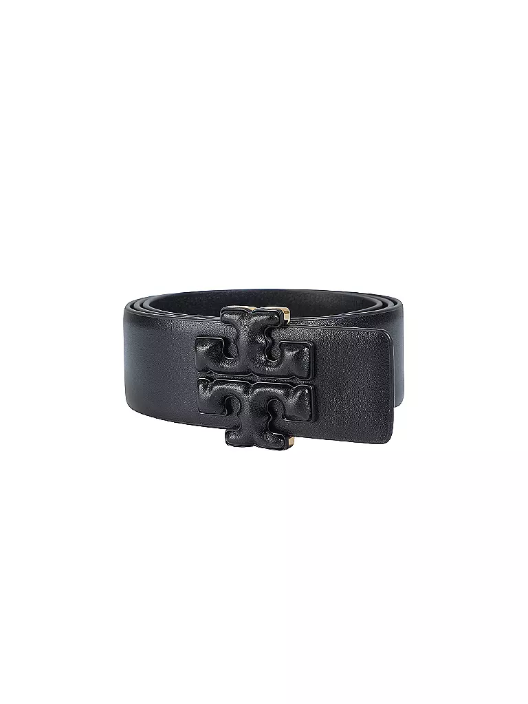 TORY BURCH | Ceinture en cuir Eleanor | schwarz