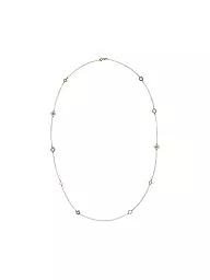 TORY BURCH | Collier KIRA CLOVER LONG NECKLACE | Or