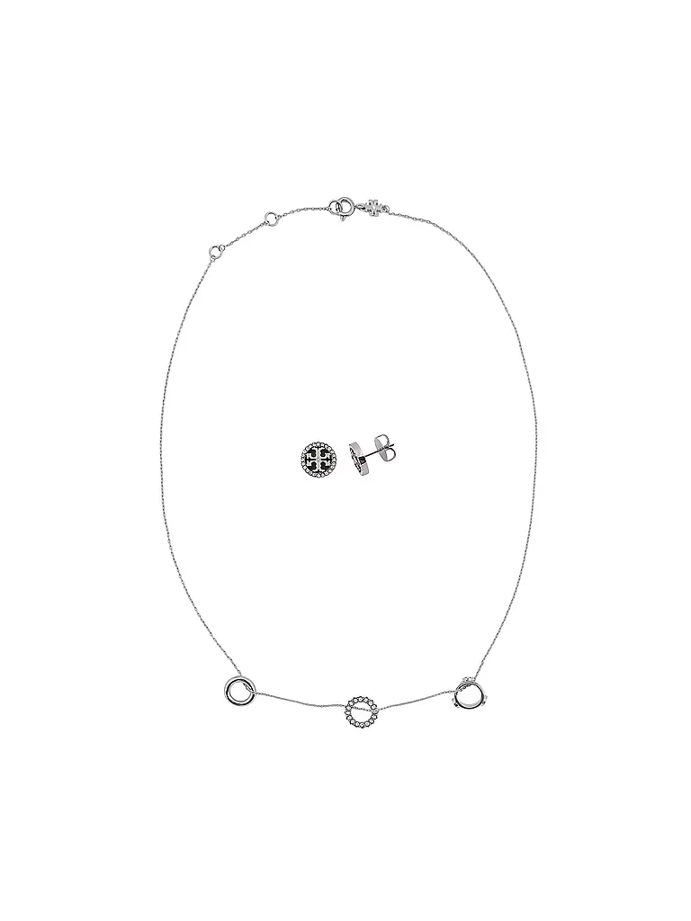 TORY BURCH | Ensemble de bijoux MILLER PAVE | Argent