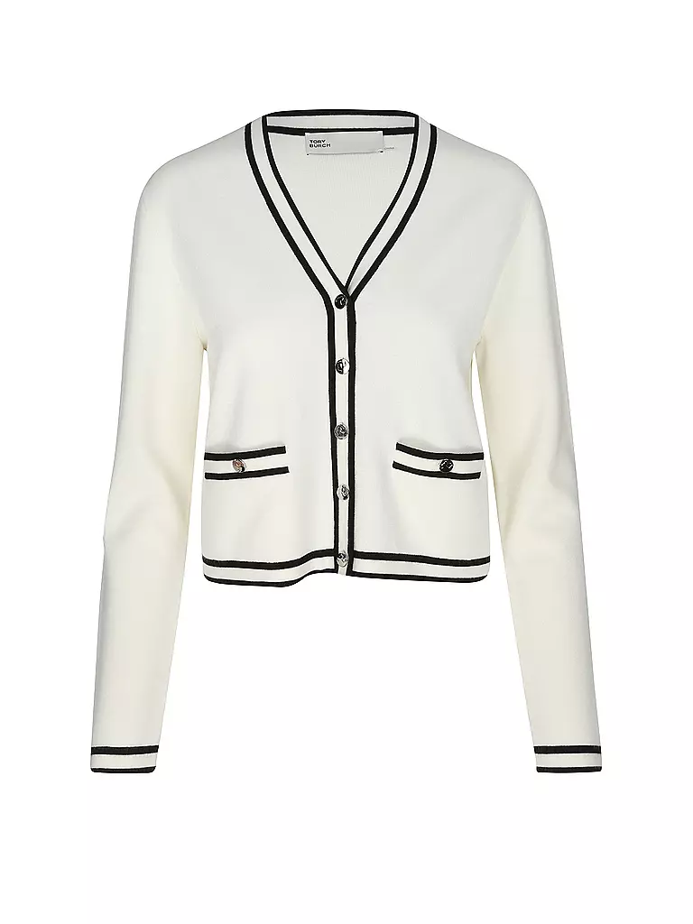 TORY BURCH | Gilet KENDRA | creme
