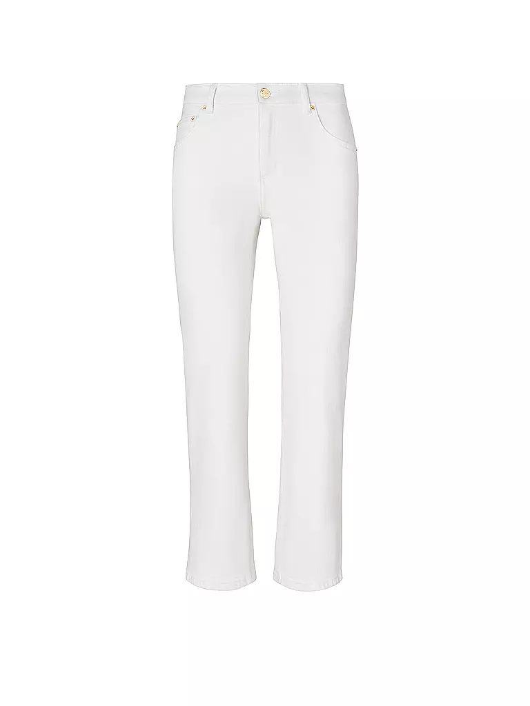 TORY BURCH | Jeans évasé 7/8 | weiss