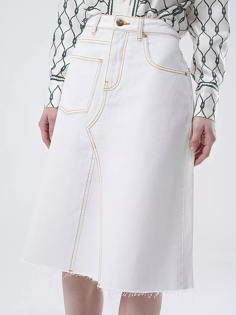 TORY BURCH | Jupe en jean | creme