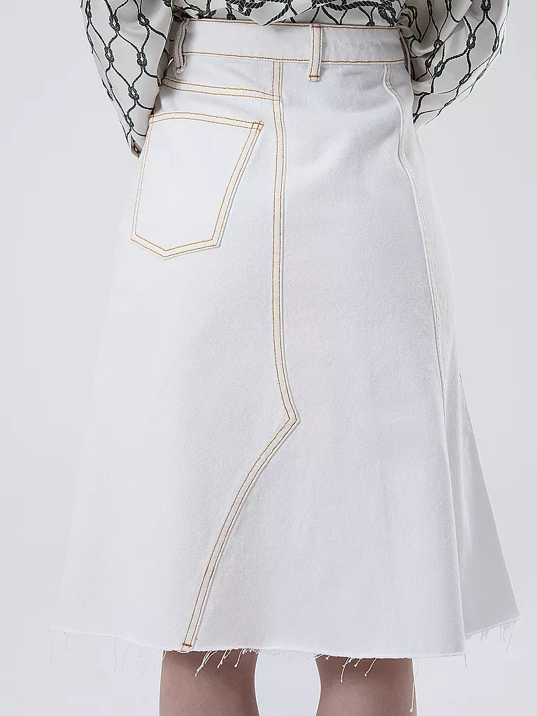 TORY BURCH | Jupe en jean | creme