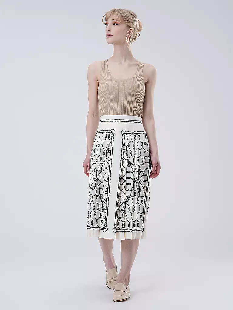 TORY BURCH | Jupe plissée | weiss