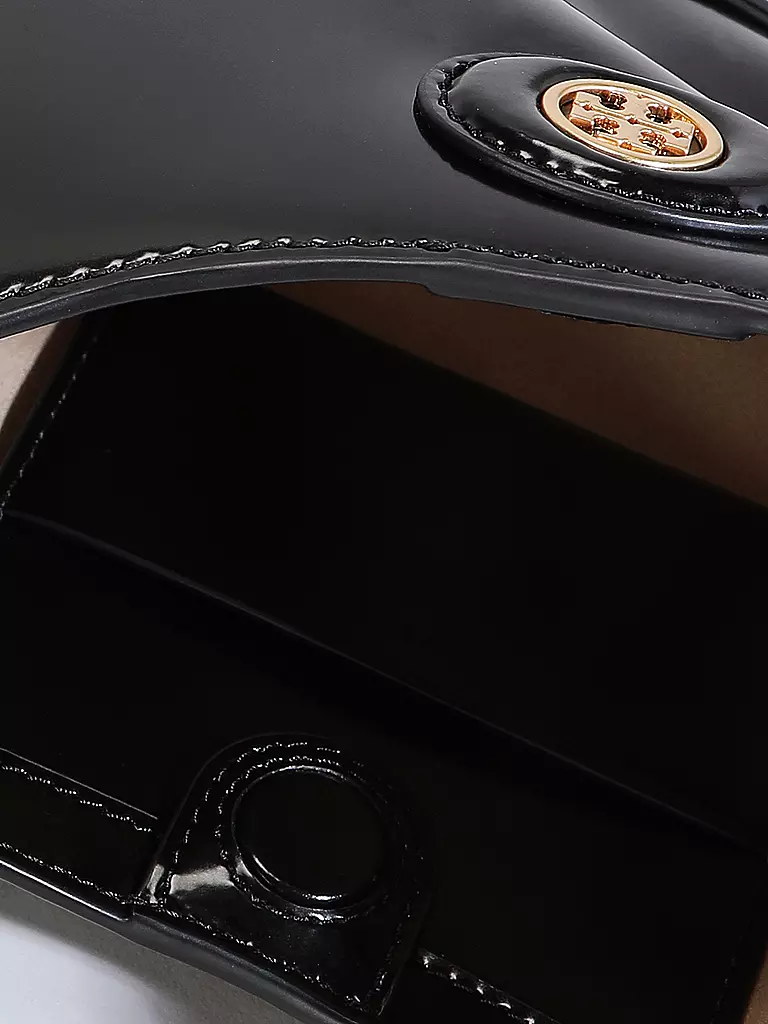 TORY BURCH | Ledertasche - Henkeltasche ROBINSON SPAZZOLATO | Noir