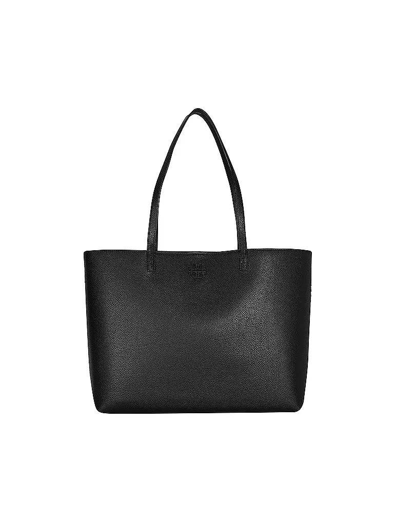 TORY BURCH | Ledertasche - Shopper MCGRAW  | Noir