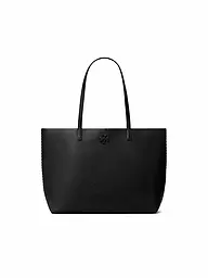 TORY BURCH | Ledertasche - Shopper McGRAW TOTE | Noir