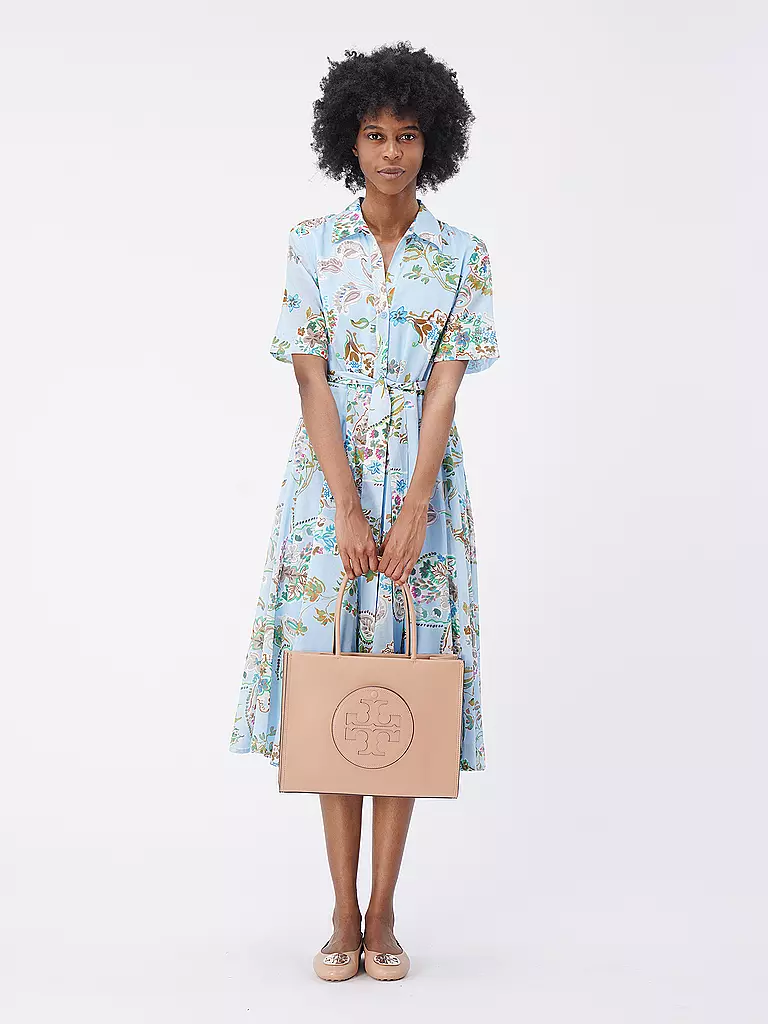 TORY BURCH | Ledertasche - Tote Bag ELLA ECO TOTE Small | Crème