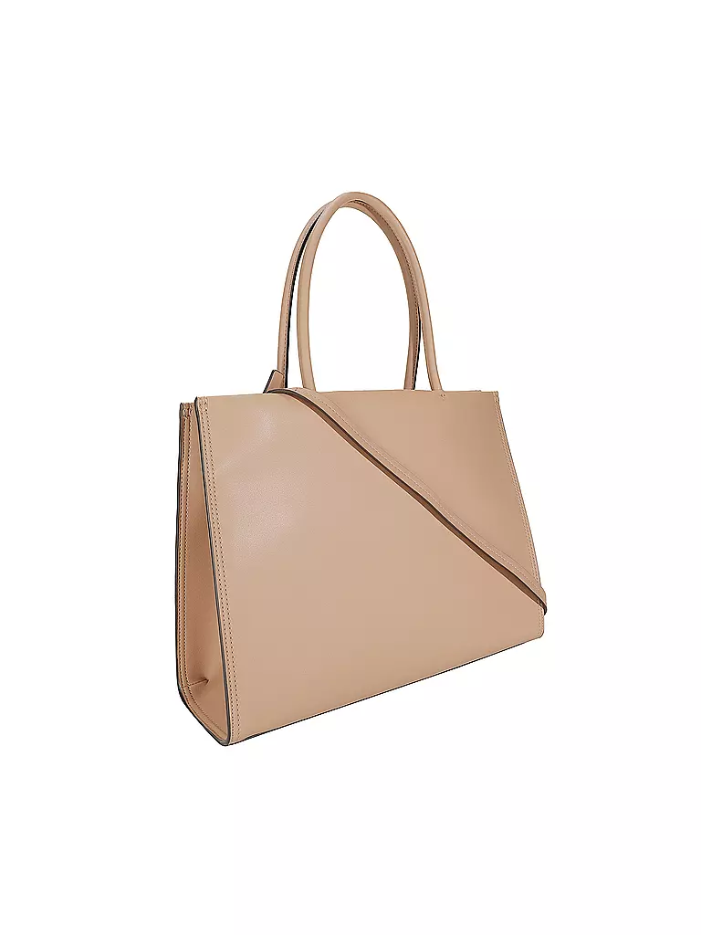 TORY BURCH | Ledertasche - Tote Bag ELLA ECO TOTE Small | Crème