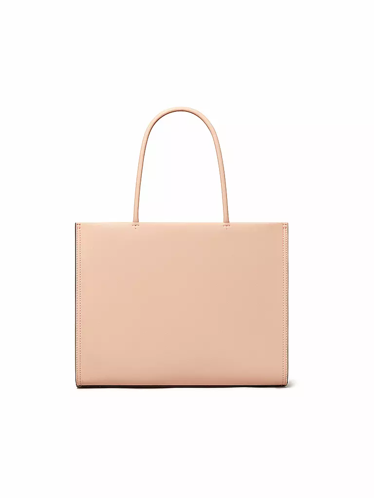 TORY BURCH | Ledertasche - Tote Bag ELLA ECO TOTE Small | Rose