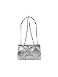 TORY BURCH | Ledertasche - Umhängetasche KIRA Small | Argent