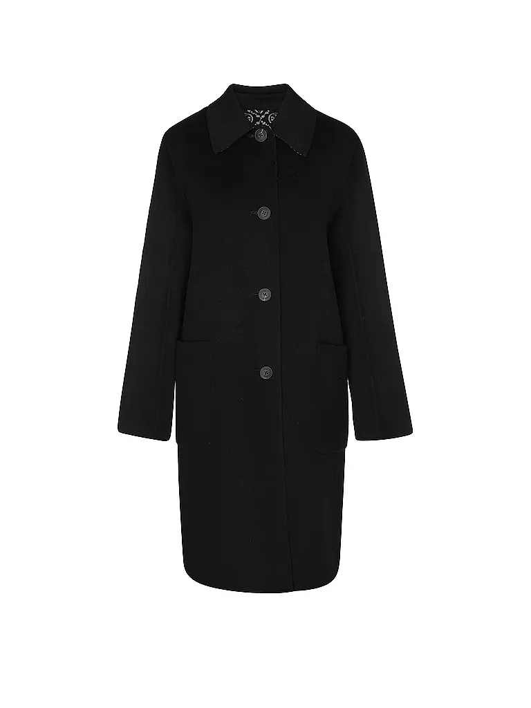 TORY BURCH | Manteau en laine réversible | schwarz