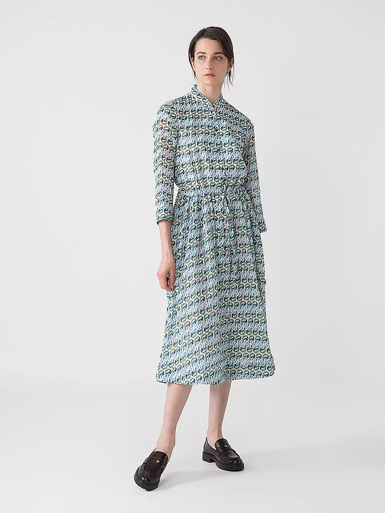 TORY BURCH | Midikleid | hellblau