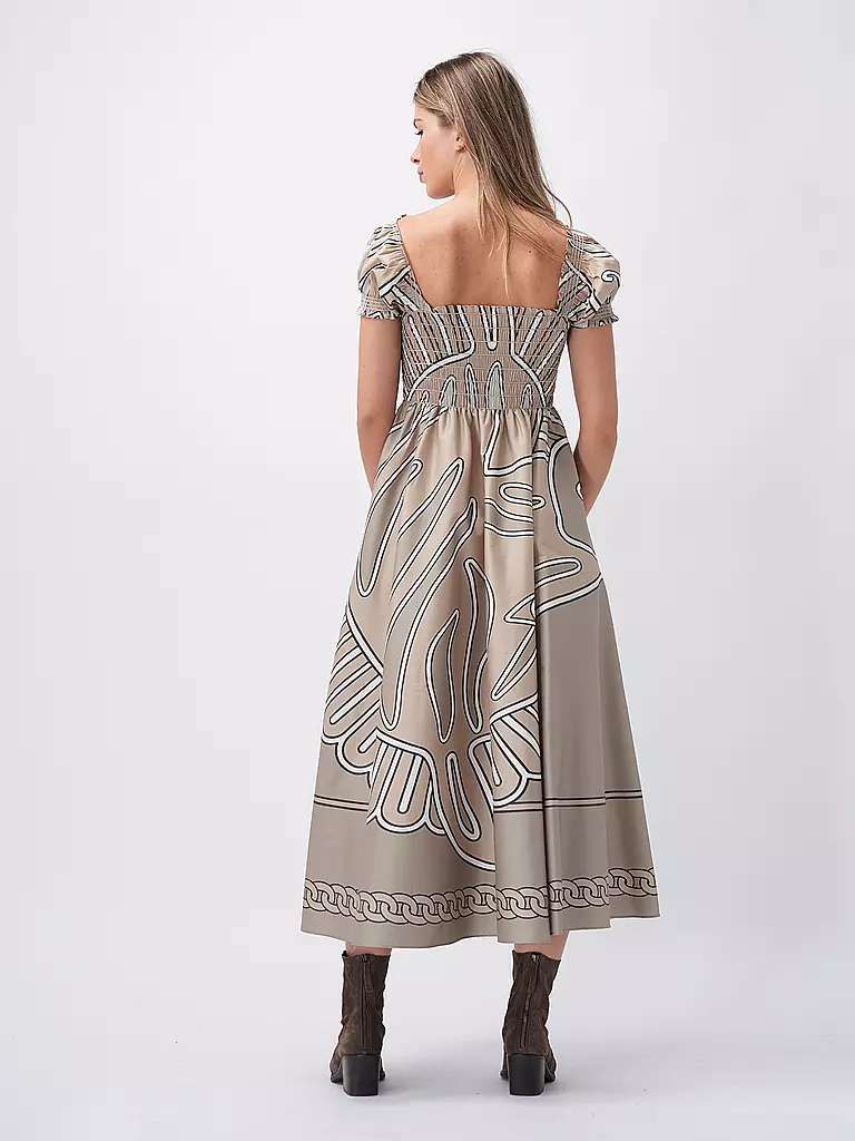 TORY BURCH | Midikleid | Olive
