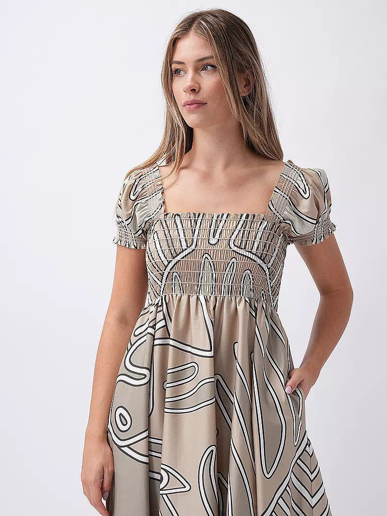 TORY BURCH | Midikleid | Olive